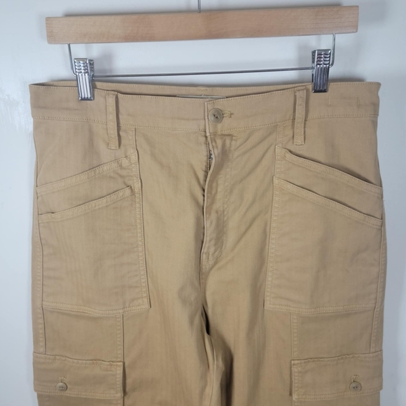 Madewell The Garment Dyed 90s Straight Gorpcore Cargo Pants Size 30 Cotton - Picture 3 of 8